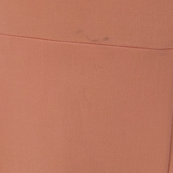 Chelsea28 Short Sleeve V Neck Sheath Dress - Peach Pink - size Small - Picture 5 of 9